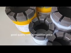 Brocas de perfuração diamantadas Hard Rock Diamond Core NQ HQ PQ Tamanhos Multiuso