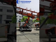 Equipamento de furo hidráulico da rocha DTH com profundidade do compressor de ar 35m