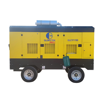 GLORYTEK que fura o compressor de ar de Ferramentas da plataforma Diesel Engine Driven portátil para industrial