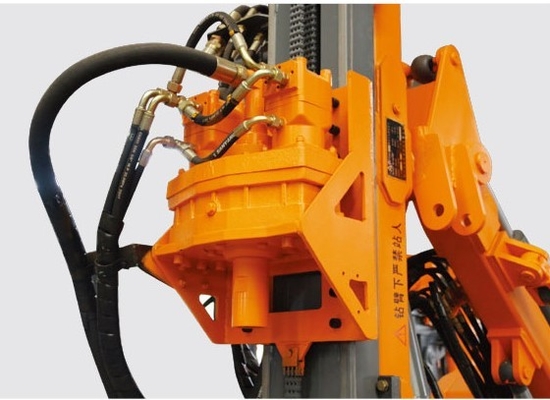 hard rock 58kw abaixo da máquina de perfuração do furo uma profundidade de 30 medidores para o poço aberto