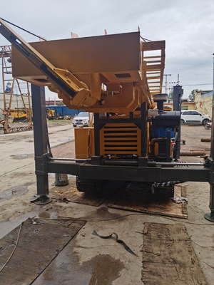 Broca montada sobre trilhos inteiramente hidráulica Rig Machines da perfuração de GL350S para a perfuração de 350m