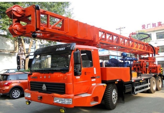 Caminhão giratório máquina de perfuração montada 400m multifuncionais 6X4
