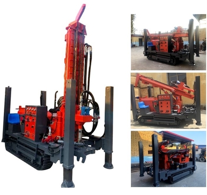 Chassi inteiramente hidráulico de Rig Compact Structure With Crawler da broca do poço de água