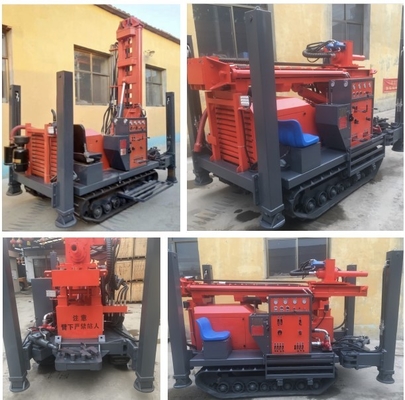 65kw Diesel Water Well Drill Rig 200m Profundidade Para Rocha Dura