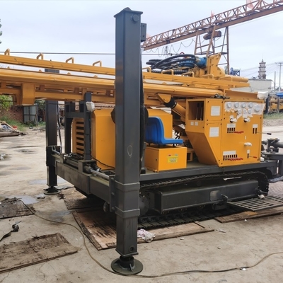 Broca montada sobre trilhos inteiramente hidráulica Rig Machines da perfuração de GL350S para a perfuração de 350m