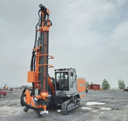 O equipamento de broca industrial da rocha, integrou o equipamento de furo com compressor de ar