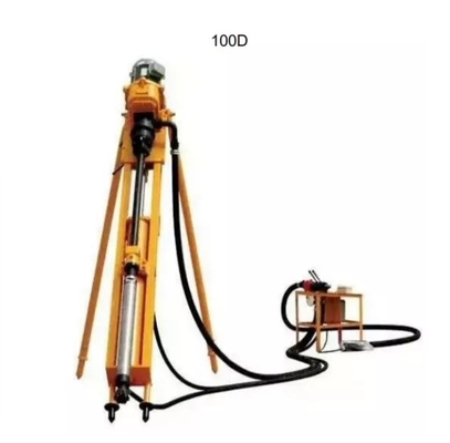 Profundidade de Mini Lightweight Rock Drill Rig DTH 20m para a ancoragem da inclinação