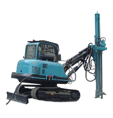 plataforma de perfuração de rocha de Blasthole, perfuração de martelo superior Rig Crawler Type For Blasting