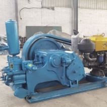 Diesel pequeno portátil da bomba de lama 26kw do furo - posto para a perfuração da perfuração