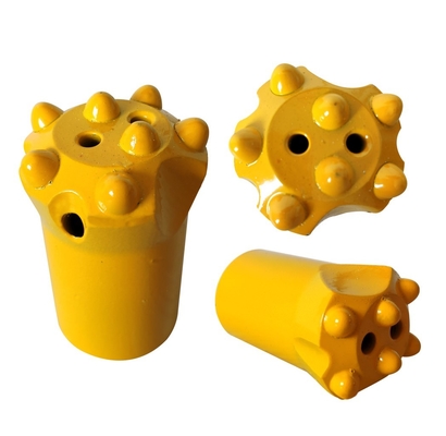 40mm 6 botões 7 botões bocados de botão afilados de 7 graus que furam Ferramentas da plataforma para minar