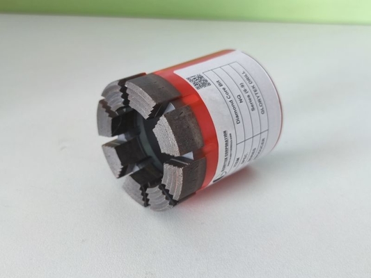 O QG PQ de Diamond Core Drill Bits NQ do hard rock faz sob medida de múltiplos propósitos
