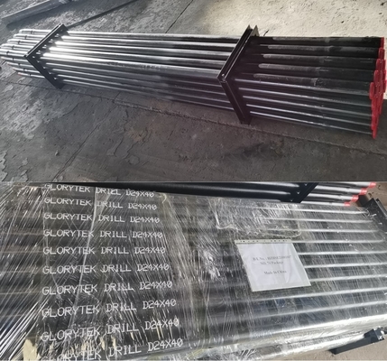 Tubulação de broca direcional forjada da fricção do fim para o comprimento da bruxa 3048mm da vala de Vermeer