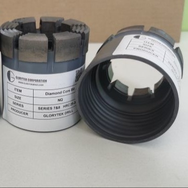 O QG PQ de Diamond Core Drill Bits NQ do hard rock faz sob medida de múltiplos propósitos