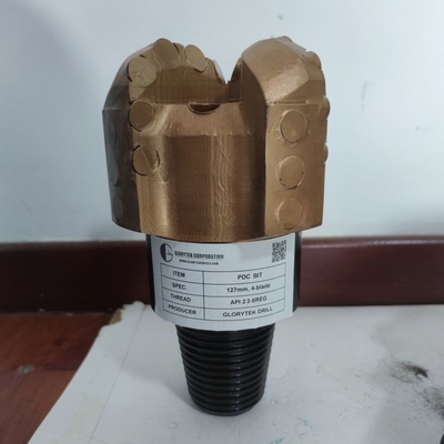 Quatro bocados de broca geotérmicas das lâminas para o poço de água que fura o tamanho de 127mm