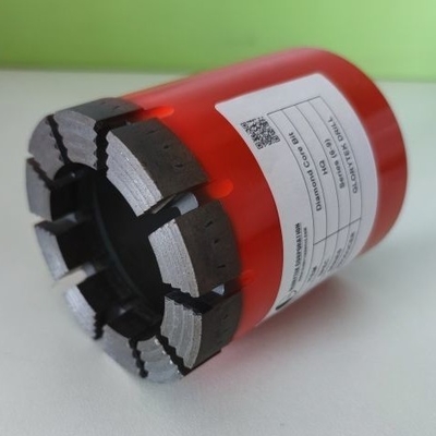 Perfuração Geological impregnada industrial da exploração de Diamond Core Drill Bits For
