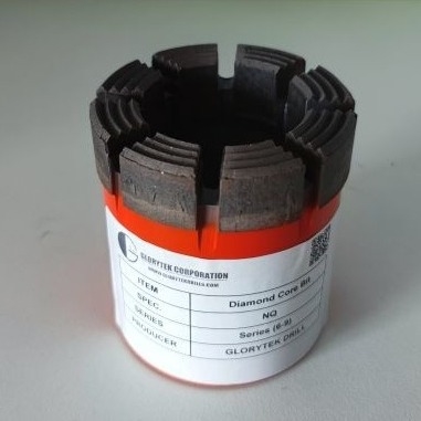 Perfuração Geological impregnada industrial da exploração de Diamond Core Drill Bits For