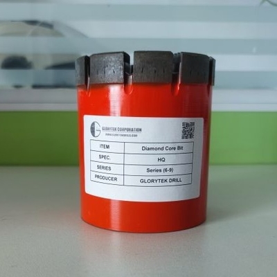 O QG Pq do Bq Nq impregnou Diamond Core Bits With Reaming Shell