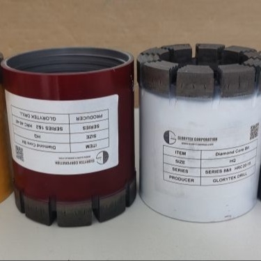 Provando Diamond Impregnated Drill Bit, hard rock do QG Diamond Core Bit For Soft