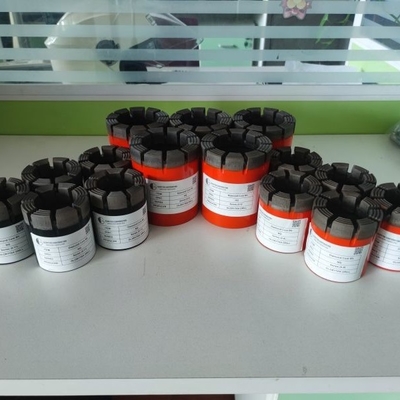 Provando Diamond Impregnated Drill Bit, hard rock do QG Diamond Core Bit For Soft