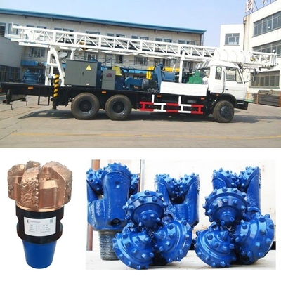 caminhão de furo da estrutura de estojo compacto do equipamento do poço de água 6×4 de 300m