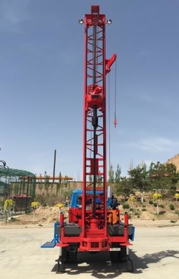 Equipamento de furo 400m da perfuração do motor diesel do caminhão de GL-III