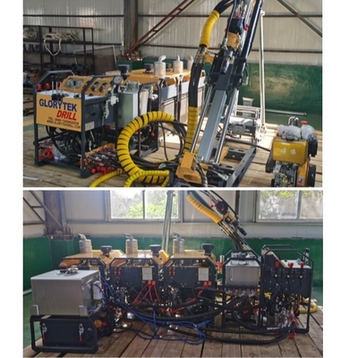 Equipamentos de perfuração de retirada do núcleo 300m portáteis da exploração do cabo do QG do Bq Nq 800m