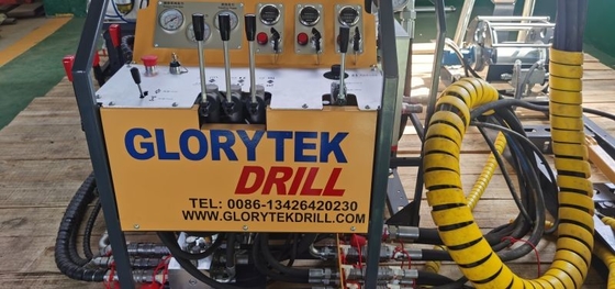 Perfuração de núcleo portátil Rig With Diesel Engine do ângulo diferente de Gl500e