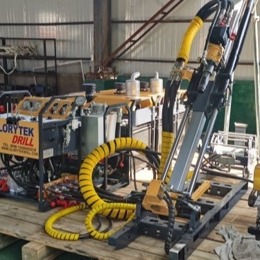 Perfuração de núcleo portátil Rig With Diesel Engine do ângulo diferente de Gl500e