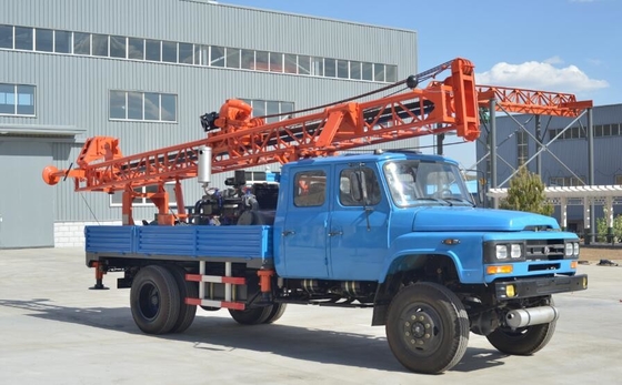 O caminhão de Rig Top Drive Off Road da broca do poço de água de profundamente 350m montou