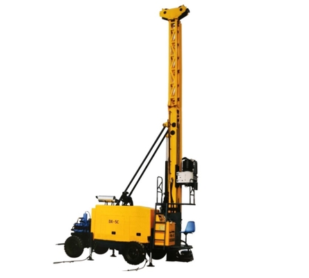 Reboque hidráulico mineral de preparação de amostras geotécnical dos Plataformas de Perfuração de Exploração de GLDX-5C