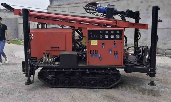 Máquina de perfuração rotativa portátil de 180 m de profundidade