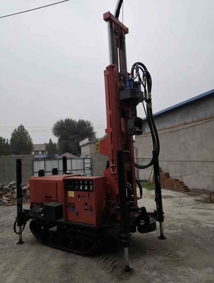 180 medidores da perfuração GL-180R molham a broca Rig Full Hydraulic Rubber Crawler do poço