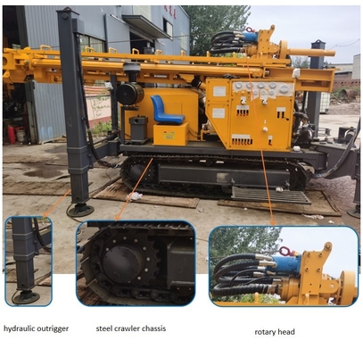 Bomba de lama da perfuração de Rig High Power For Air da broca do poço de água da perfuração de GL300S