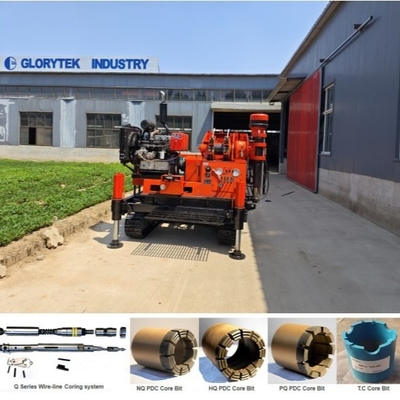 Equipamentos de Perfuração Geotécnica Mineral até 1000 pés de furo inclinado