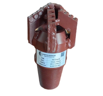 Perfurador Pdc de 131 mm resistente para máquinas de mineração