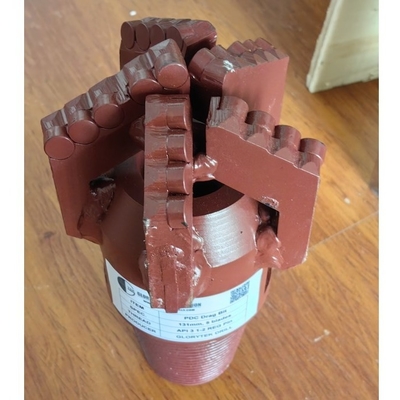 6 polegadas Pdc Drag Bits Perfuração na exploração de mineração