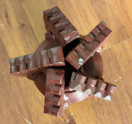 6 polegadas Pdc Drag Bits Perfuração na exploração de mineração