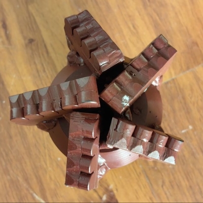6 polegadas Pdc Drag Bits Perfuração na exploração de mineração