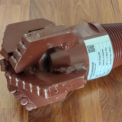 145 mm Pdc Drag Bit Dent Drill em formações rochosas ou poços de água