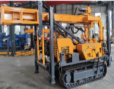 Gdl-350 Top Drive Drill Rig 300m Profundidade 152-203mm Furo de perfuração