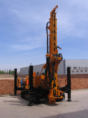 Rig de perfuração GLF500 RC com sistema hidráulico para caminhadas, rotação e mais com facilidade