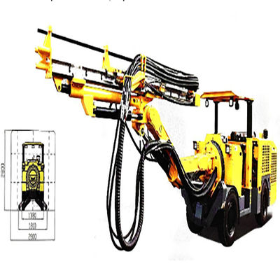 Máquinas de perfuração de rocha Jumbo Single Boom Modelo CYTJ45D