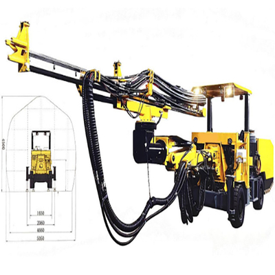 CYTJ45A Máquina de perfuração Jumbo de porta única Hidráulica