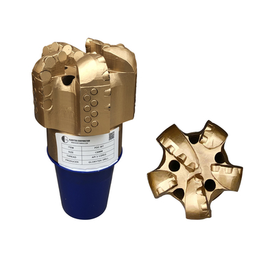 Eficiência PDC água bem perfurar bits 6 1/4 polegadas
