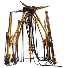 4.65-10.8m Forragem gama de máquinas gigantes de mineração com 120° Swing Of Moving Boom