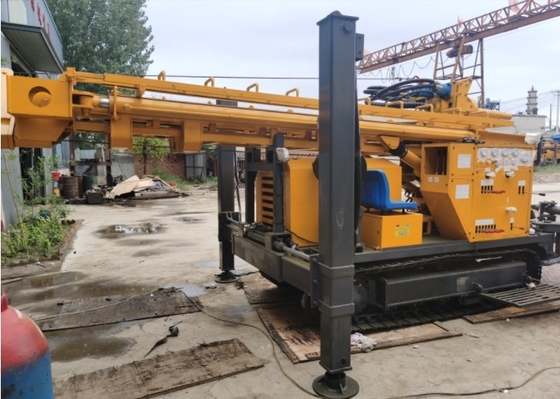 330m Crawler Pneumático Rotativo de Poços de Água Rig de perfuração de poços de água Compressor de ar Máquina de perfuração de poços de água
