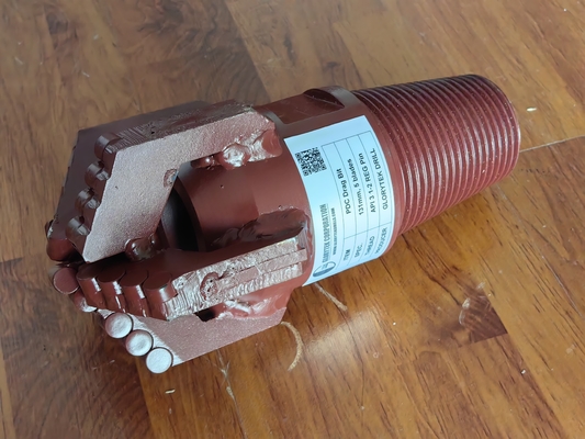 5 asas passo face 3 7/8'-18' Carbide Drag Bit com API Reg Pin