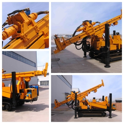 Rig de perfuração GLF500 RC com sistema hidráulico para caminhadas, rotação e mais com facilidade