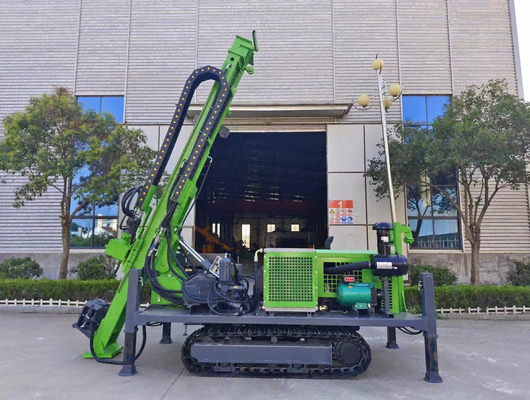 1200 mm Rig de perfuração de exploração de curso deslizante para perfuração de núcleos minerais