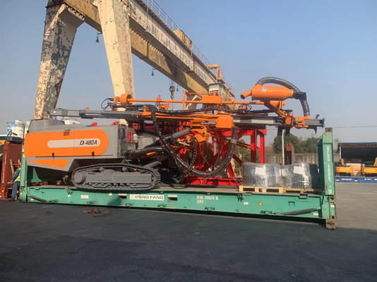 Compressor de ar de 25 bar Equipamento de perfuração de rocha para cargas pesadas